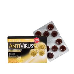 Cistus Antivirüs Pastil Ballı Limonlu 10 Pastil