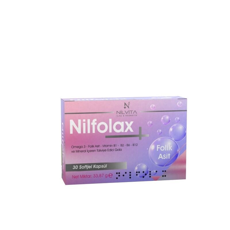 Nilfolax 30 Soft Jel Kapsül