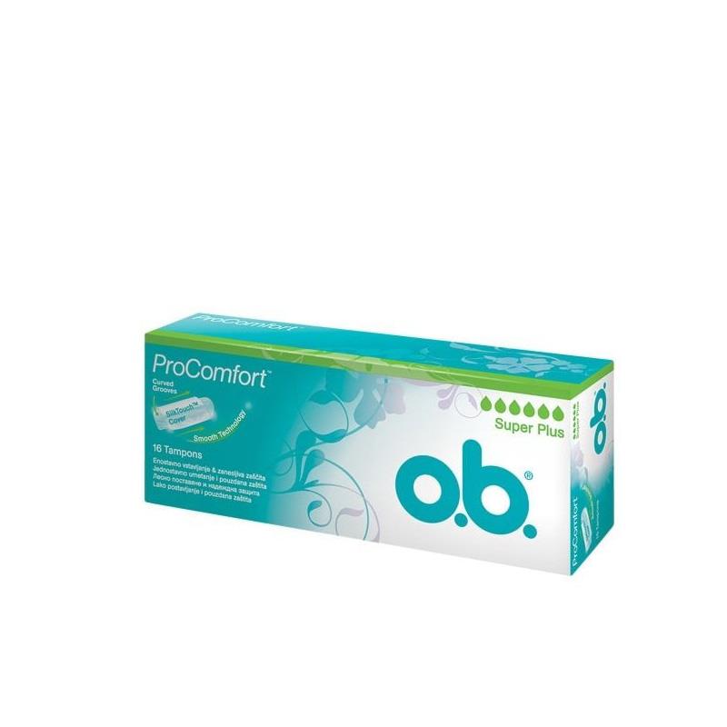 O.B Pro Comfort Tampon Süper Plus 16 lı