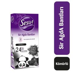 Sesu Sir Ağda Bantları 24 Lü - Kömürlü