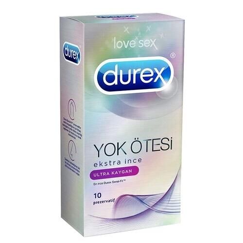 Durex Yok Ötesi Ultra Kaygan 10'lu
