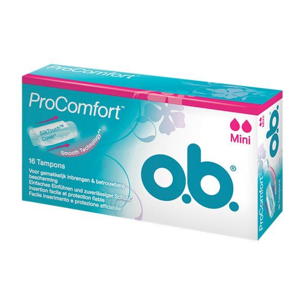 O.B Pro Comfort Tampon Mini Light Days 16 lı