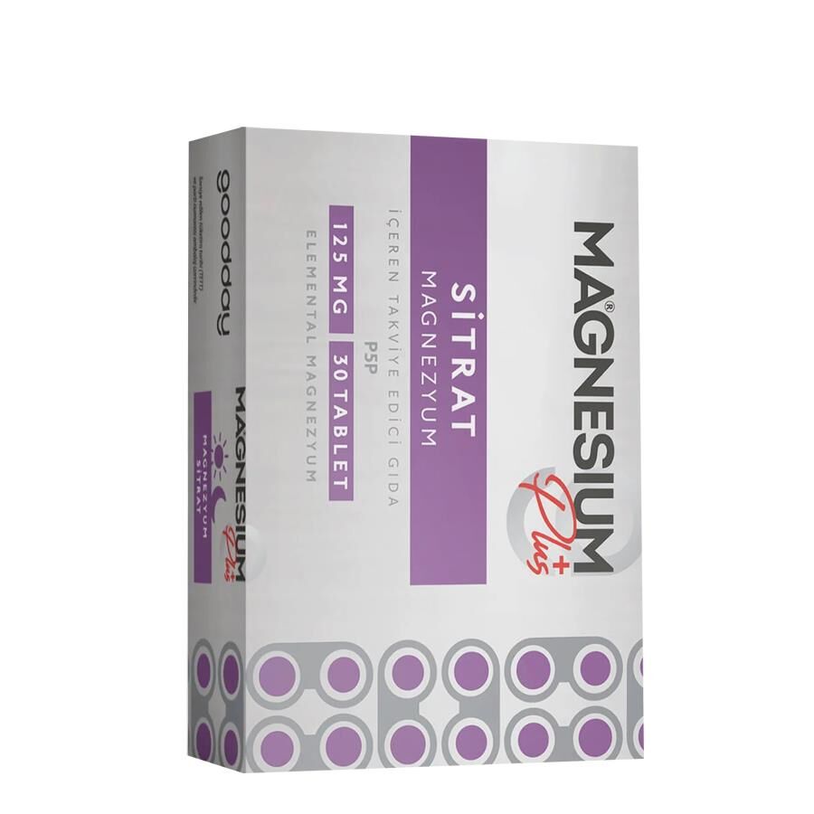 Goodday MAGNESIUM PLUS SITRAT 30 Tablet