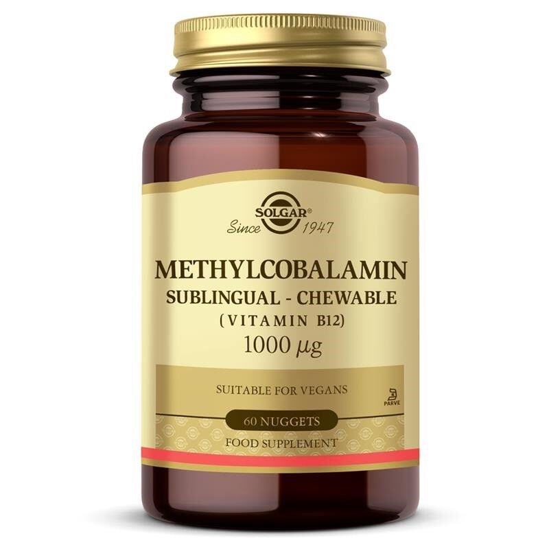 Solgar Methylcobalamin - Vitamin B12 1000mcg Sublingual 60 Tablet