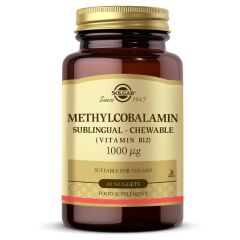 Solgar Methylcobalamin - Vitamin B12 1000mcg Sublingual 60 Tablet
