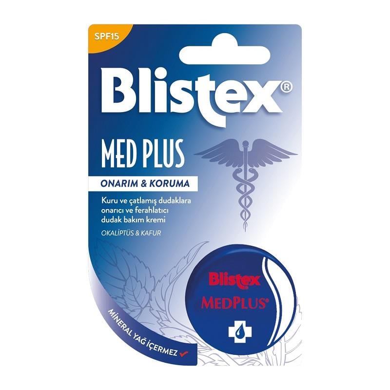 Blistex Medplus Spf15 Yoğun Dudak Bakım Kremi