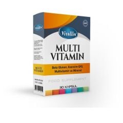 Vitallin Multivitamin Betaglukan 30 Kapsül