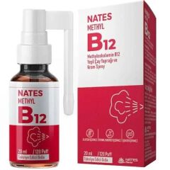 Nates Methyl B12 Sprey 20 ML