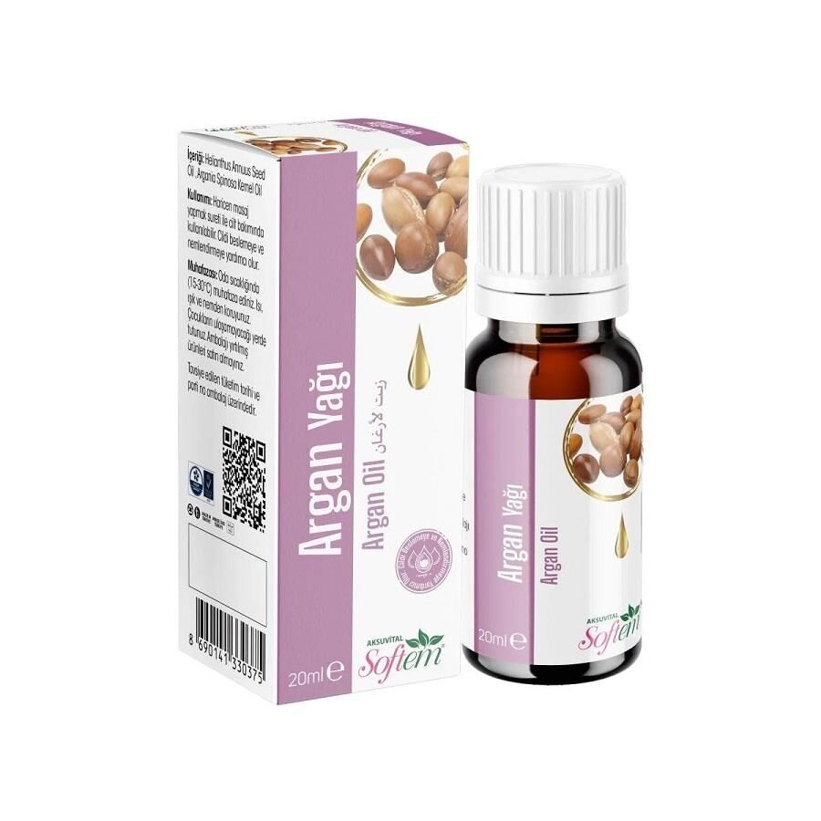 Aksu Vital Softem Argan Yağı 20Ml.