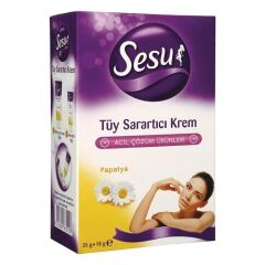 Sesu Tüy Sarartıcı Krem 35gr + 18gr - Papatya