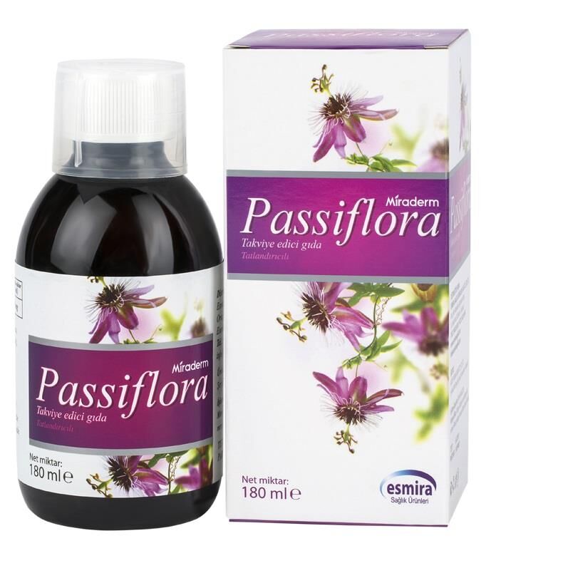 Miraderm Passiflora Şurup 180ml