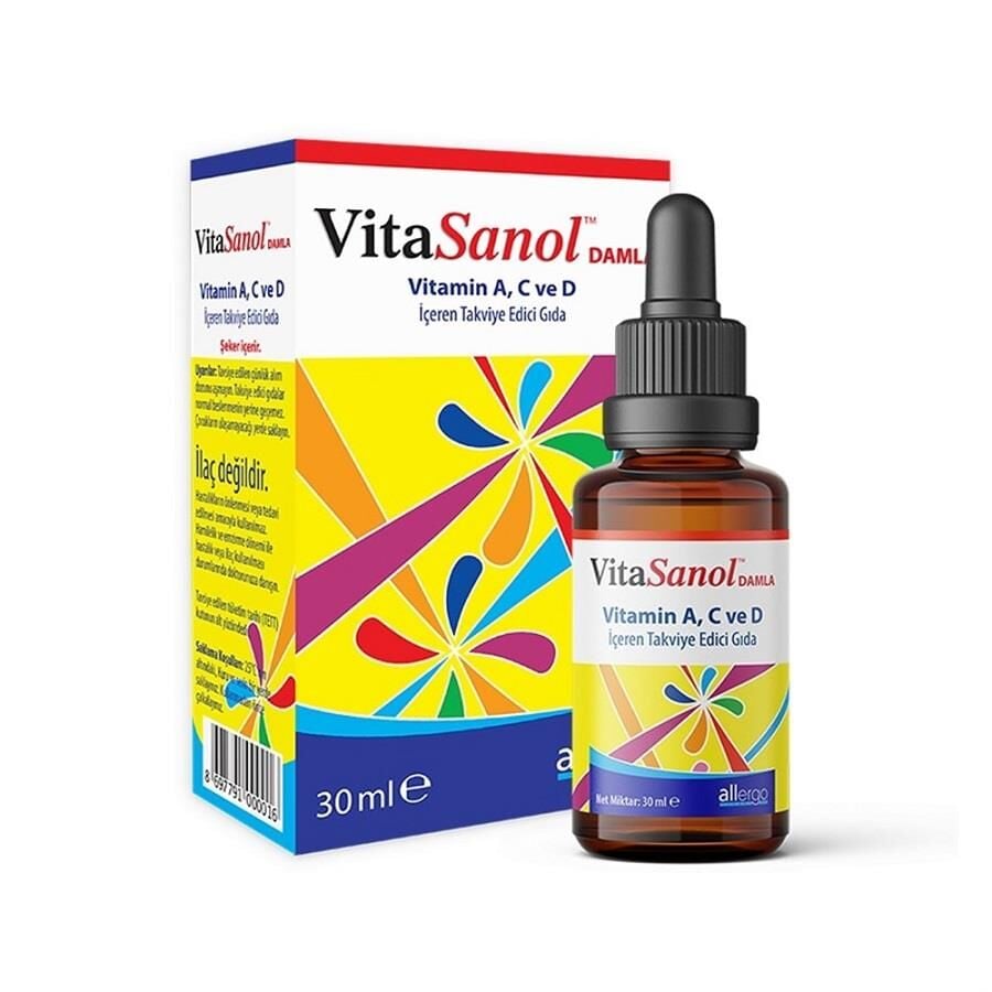 Vitasanol Drops Acd3 Damla 30ml