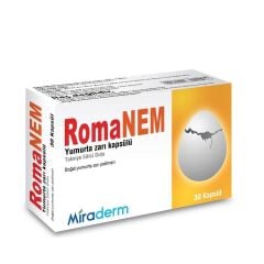 RomaNem Yumurta Zarı içerikli 30 Kapsül