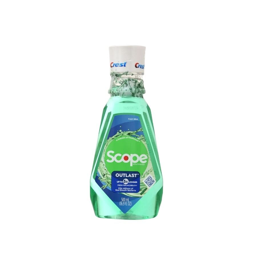 Crest Scope Outlast Mouthwash - Ağız Çalkalama Suyu 500 ml