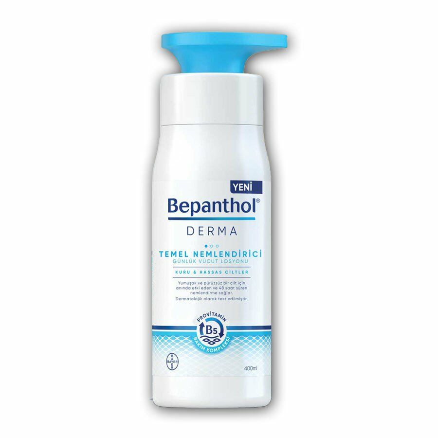 Bepanthol Derma Nem Temel Nemlendirici Günlük Vücut Losyonu 400ml