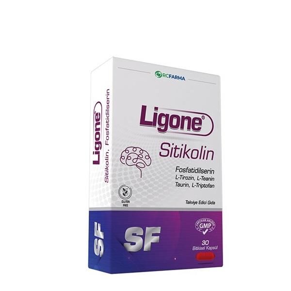 Ligone Sitikolin , Fosfatidilserin 30 Kapsül