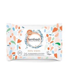 Femfresh Dış Genital Bölge Islak Mendili 25li