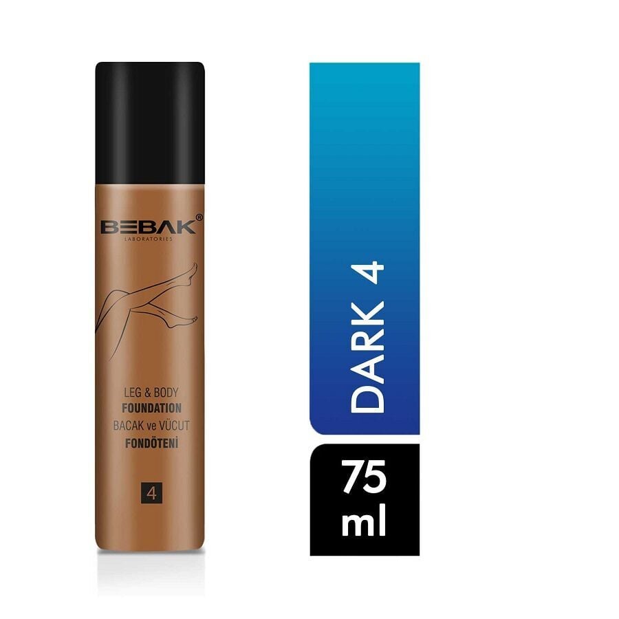 Bebak Bacak ve Vücut Fondöteni 75 ML DARK