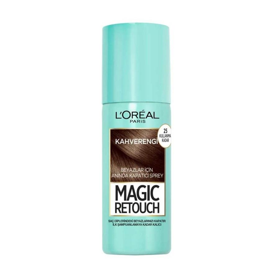 Loreal Magic Retouch Kapatıcı Sprey Kahverengi 75ml