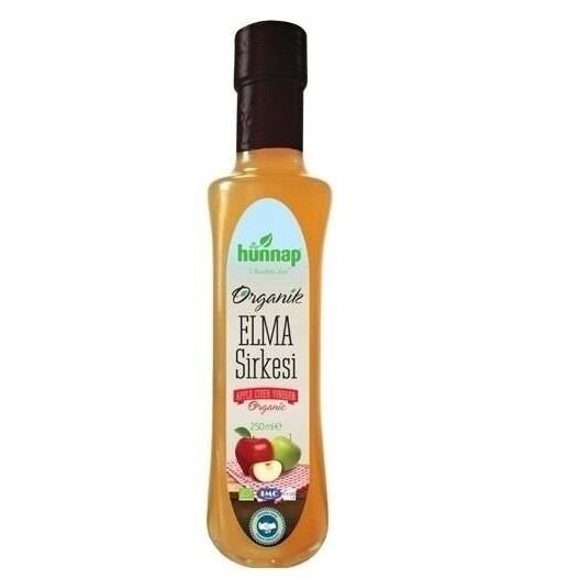 Hünnap Organik Elma Sirkesi 250 ml