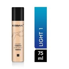 Bebak Bacak ve Vücut Fondöteni 75 ML LIGHT