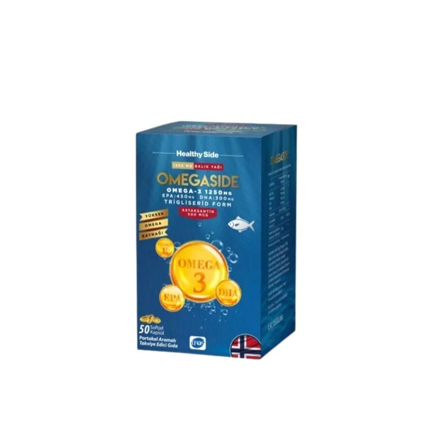 Omegaside Omega-3 50 Softgel Kapsül