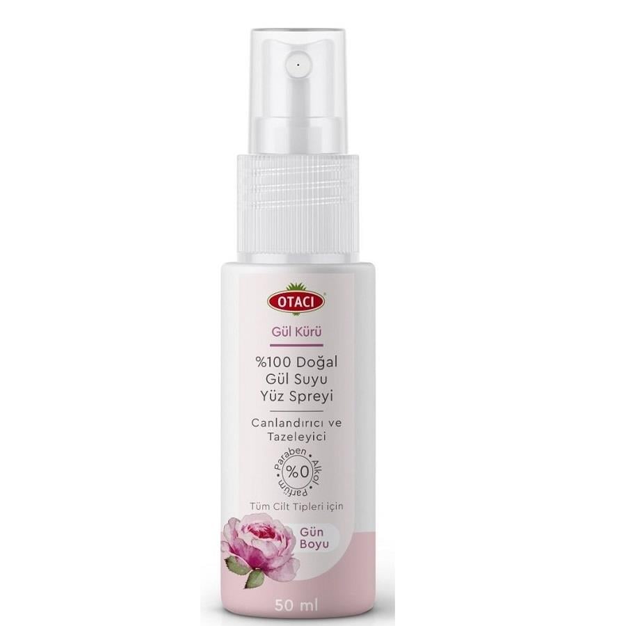 Otacı Gül Kürü - %100 Doğal Gül Suyu Yüz Spreyi 50ml