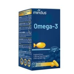 Mindus Omega-3 60 Softjel Kapsül