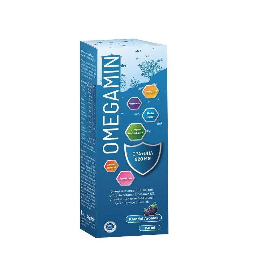 Omegamin Balık Yağı Şurup 150ml