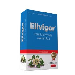 Elivigor Passiflora Valerian 30 Kapsül