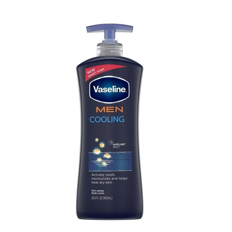 Vaseline Men Coolin Erkekler İçin El, Yüz ve Vücut Losyonu 600ML