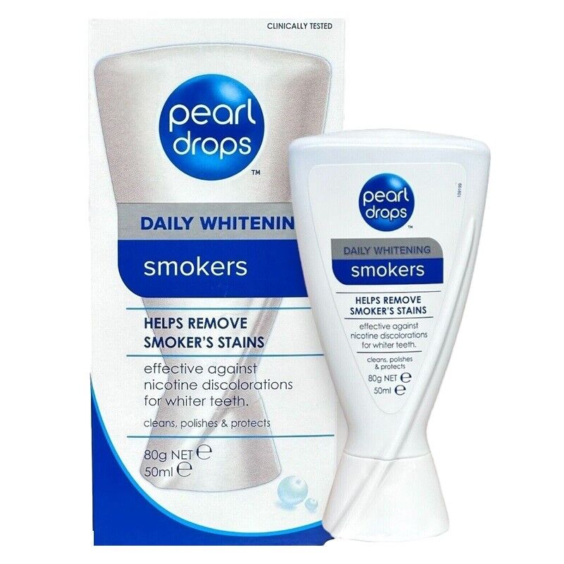 Pearl Drops Smokers Stain Removing Daily Whitening - Beyazlatıcı Diş Macunu 50ml