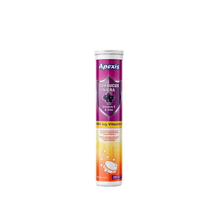 Apexis Sambucus Nigra 20 Efervesan Tablet