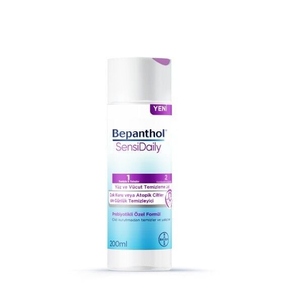 Bepanthol Sensidaily Yüz ve Vücut Temizleme Jeli 200ml