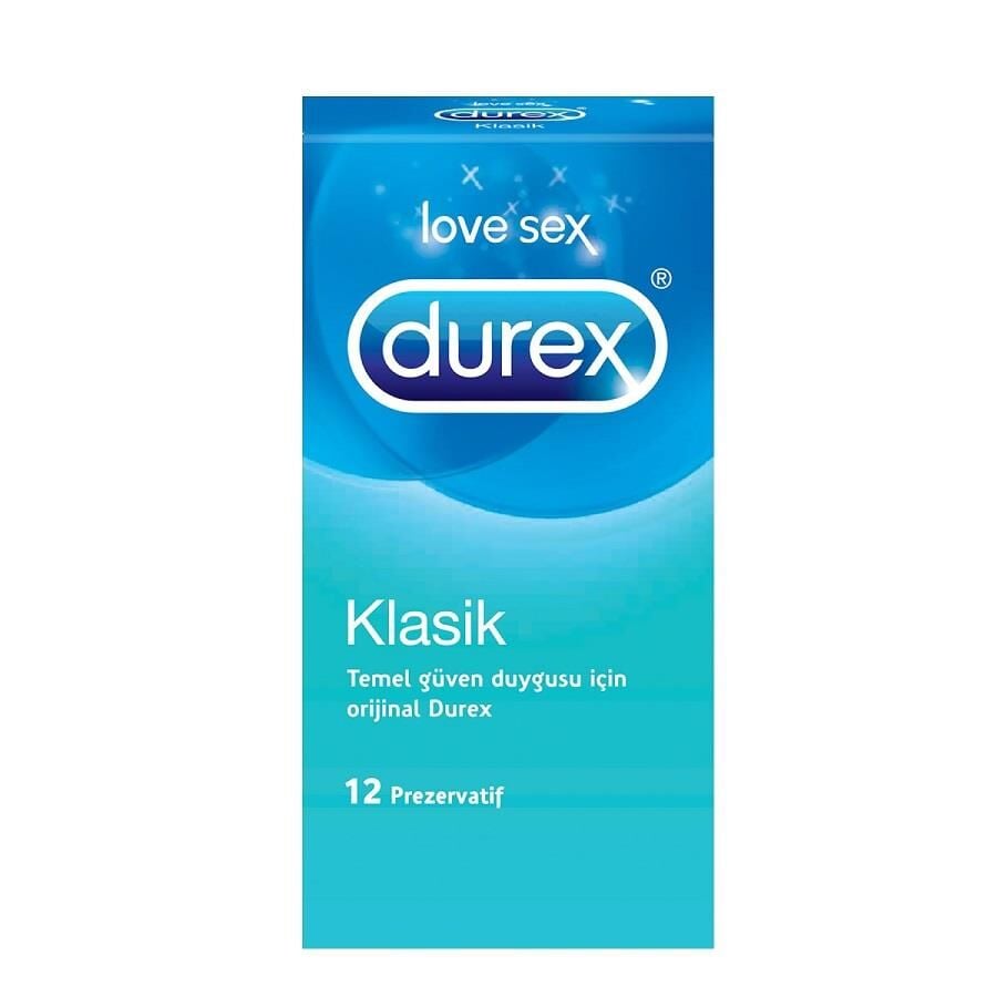 Durex Klasik Prezervatif 12li