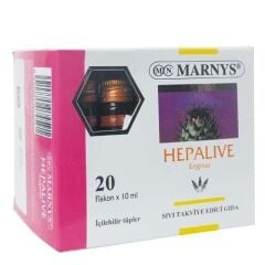 Marnys Hepalive Enginar 10ml 20 Ampul