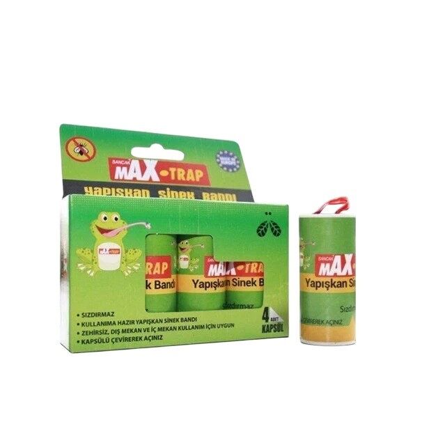Maxtrap Sinek Bandı Yapışkanlı 4'lü