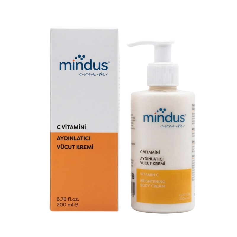 Mindus Vitamin C Brightening Body Cream 200 ml