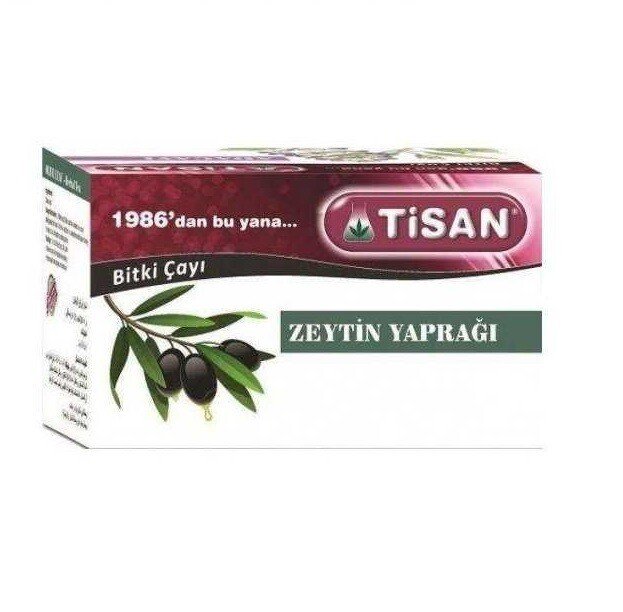 Tisan Bitki Çayları - Zeytin Yaprağı 20 Süzen Poşet