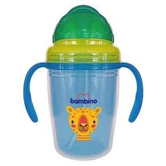 Bambino Kulplu Pipetli Bardak 230 ml