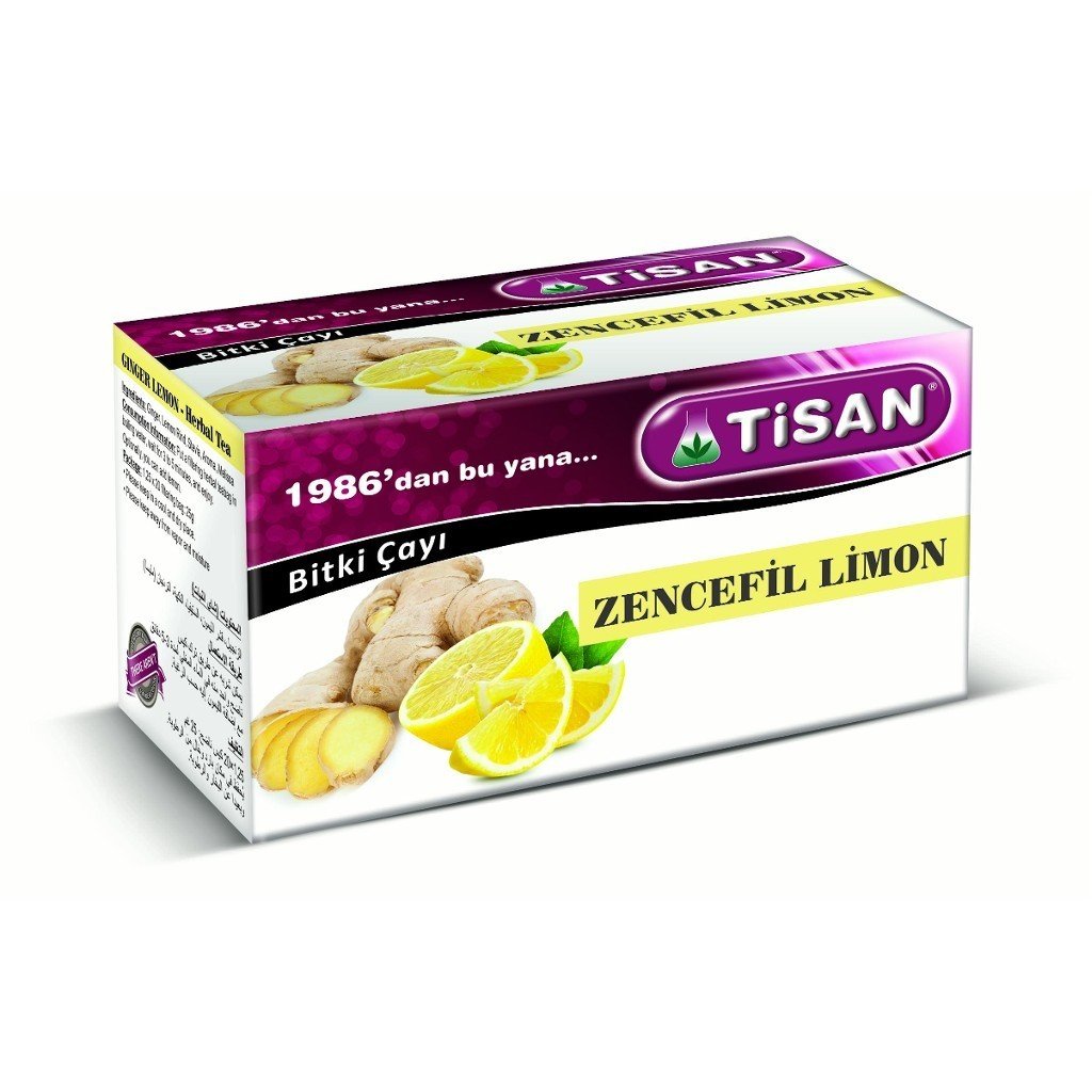 Tisan Bitki Çayları - Zencefil - Limon 20 Süzen Poşet