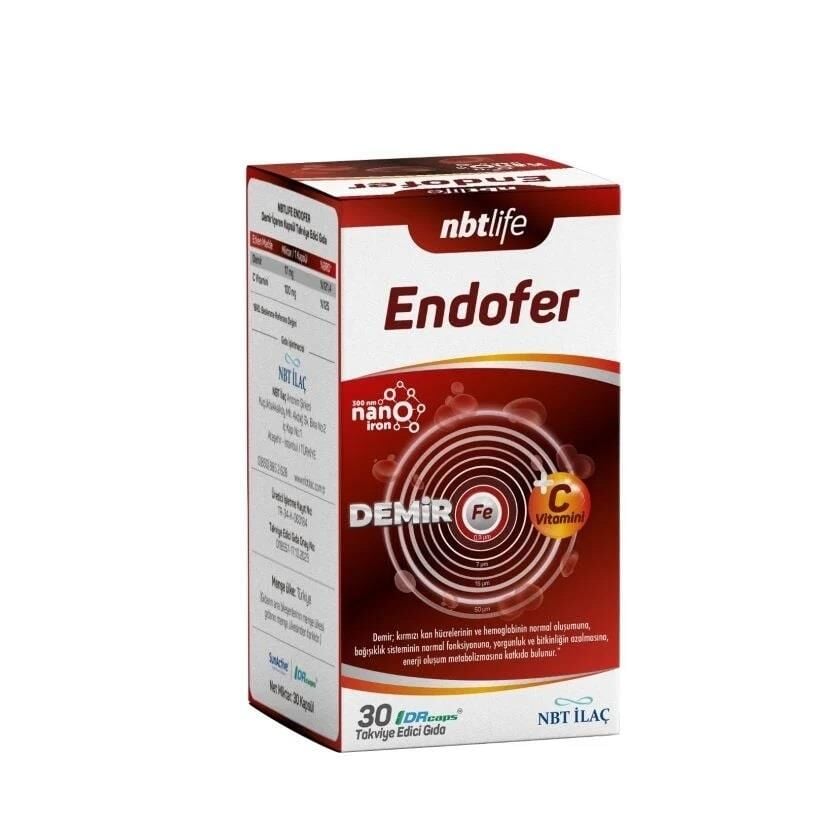 NBTLife Endofer 30 Kapsül