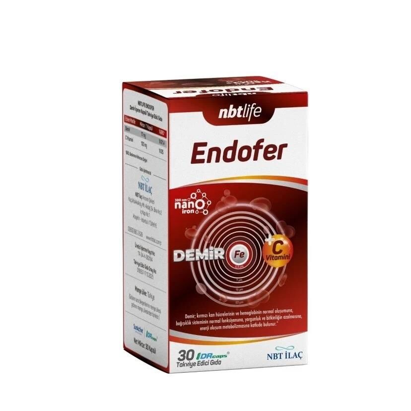 NBTLife Endofer 30 Kapsül