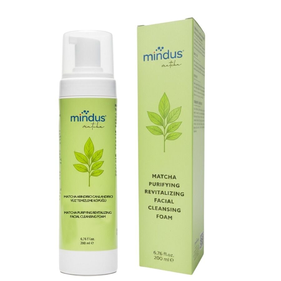 Mindus Matcha Yüz Temizleme Köpüğü 200 ml