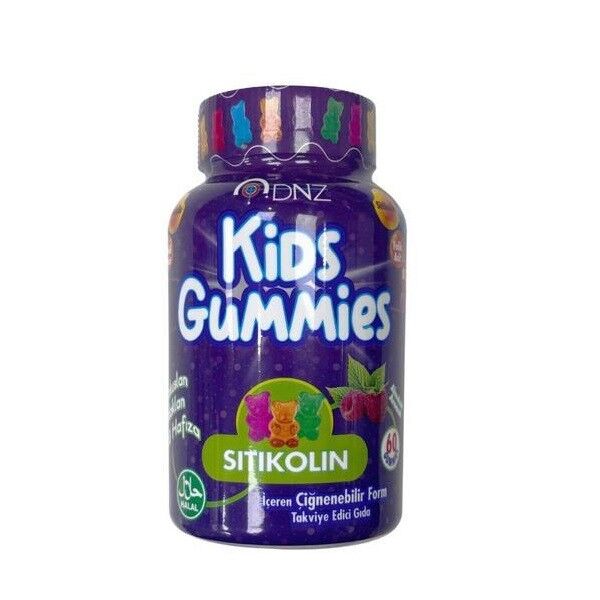 DNZ Gummies KIDS Sitikolin 60 Adet