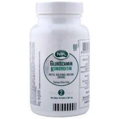 Nbl Glukozamin Kondroitin Msm 60 Tablet