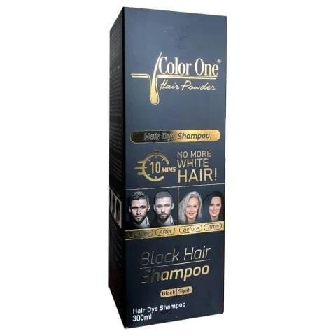 Color One Hair Saç Siyahlaştırıcı Şampuan Boya 300 Ml