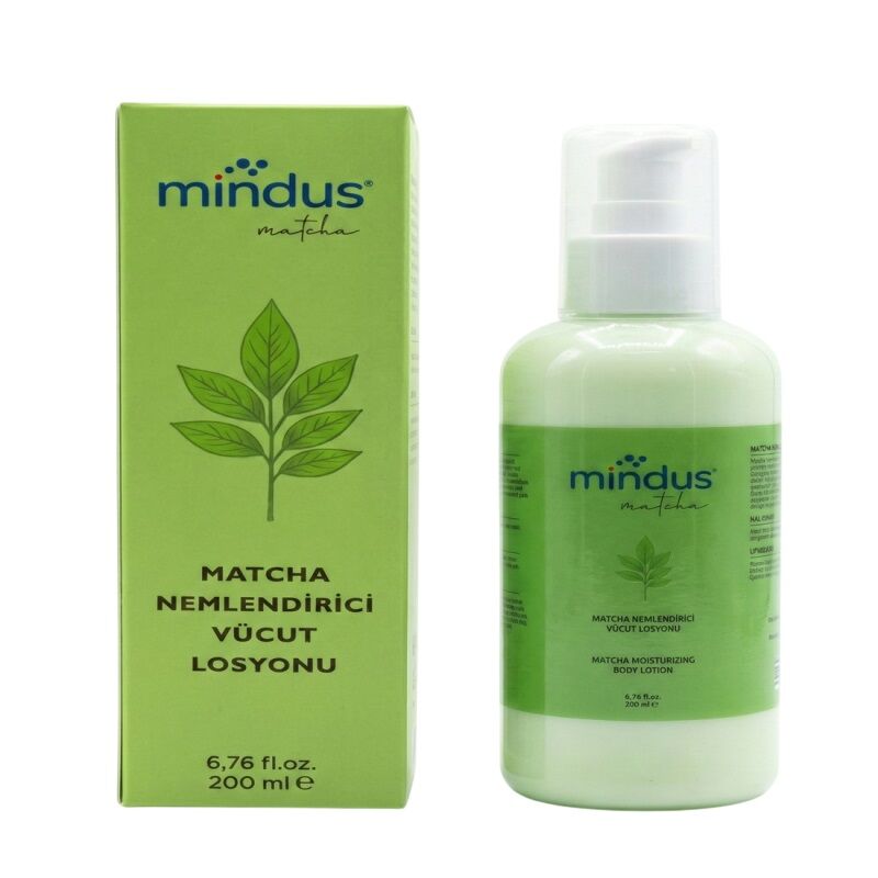 Mindus Matcha Vücut Losyonu Nemlendirici 200 ml