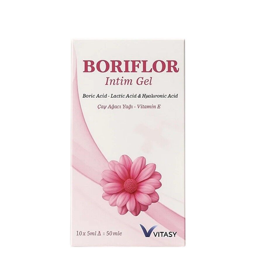 Vitasy Boriflor İntim Jel 10 x 5 ml 50ml