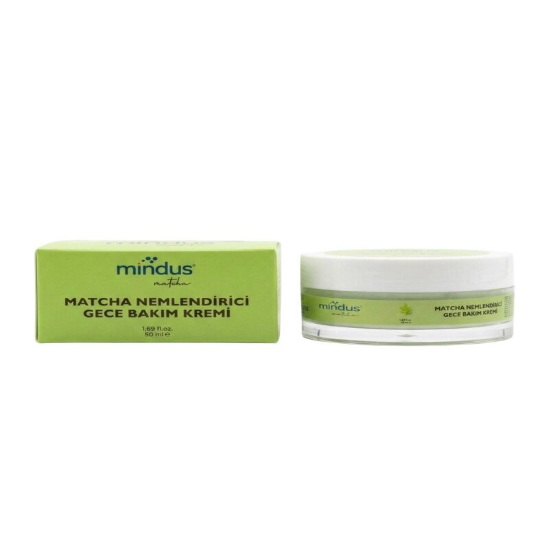 Mindus Matcha Gece Bakım Kremi 50 ml